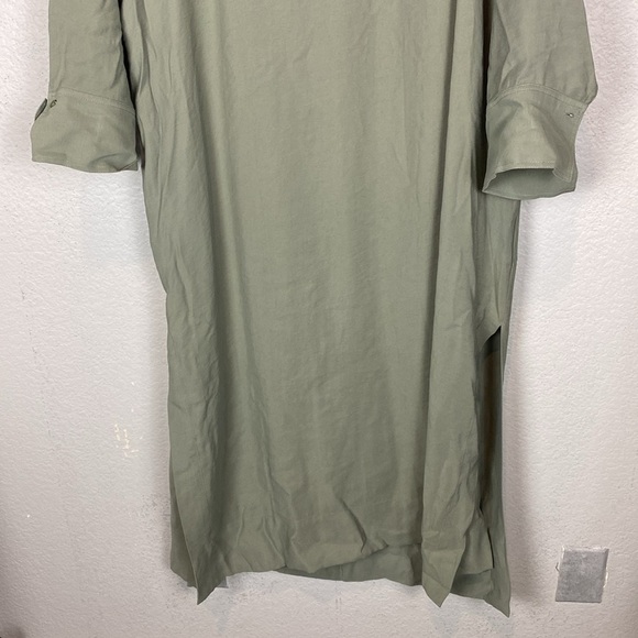 H&M green boxy oversized body maxi dress - Picture 4 of 7